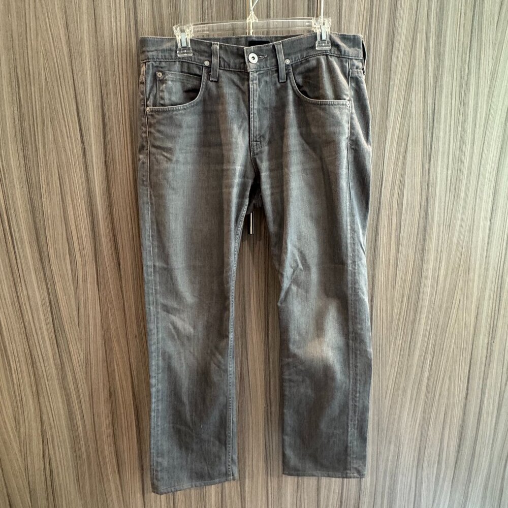 Hudson Jeans Men’s Size 32 Byron Straight – Grey